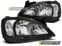 P�edn� sv�tla Opel Corsa C, 2001-2006, �ern� black