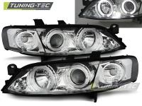 P�edn� sv�tla Opel Vectra B, 1995-1998, Angel Eyes, chrom P�edn� sv�tla Opel Vectra B, 1995-1998, Angel Eyes, chrom
