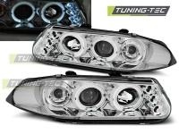 P�edn� sv�tla Rover 200, 1995-2000, Angel Eyes, chrom