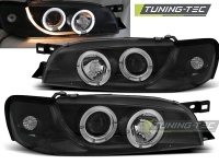 P�edn� sv�tla Subaru impreza, 1993-2000, Angel Eyes, �ern� black