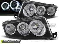 P�edn� sv�tla �koda Fabia 1, 2000-2008, Angel Eyes, �ern� black