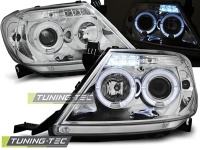 P�edn� sv�tla Toyota Hilux, 2005-2011, Angel Eyes, chrom
