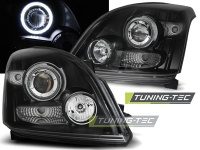 P�edn� sv�tla Toyota Land Cruiser 120, 2003-2009, Angel Eyes CCFL, �ern� chrom P�edn� sv�tla Toyota Land Cruiser 120, 2003-2009, Angel Eyes CCFL, �ern� chrom