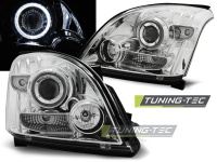 P�edn� sv�tla Toyota Land Cruiser 120, 2003-2009, Angel Eyes CCFL, chrom P�edn� sv�tla Toyota Land Cruiser 120, 2003-2009, Angel Eyes CCFL, chrom