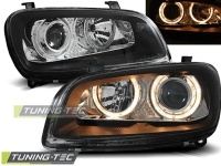 P�edn� sv�tla Toyota Rav 4, 1994-2000, Angel Eyes, �ern� black P�edn� sv�tla Toyota Rav 4, 1994-2000, Angel Eyes, �ern� black