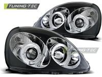P�edn� sv�tla Toyota Yaris, 1999-2003, Angel Eyes, �ern� black