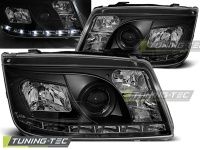 P�edn� sv�tla Volkswagen Bora, 1998-2005, LED Daylight, �ern� black 1 P�edn� sv�tla Volkswagen Bora, 1998-2005, LED Daylight, �ern� black 1