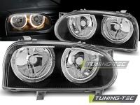 P�edn� sv�tla Volkswagen Golf 3, 1992-1998, Angel Eyes, �ern� black
