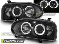 P�edn� sv�tla Volkswagen Golf 3, 1992-1998, Angel Eyes, �ern� black 3 P�edn� sv�tla Volkswagen Golf 3, 1992-1998, Angel Eyes, �ern� black 3