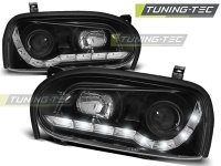 P�edn� sv�tla Volkswagen Golf 3, 1992-1998, LED Daylight, �ern� black 1 P�edn� sv�tla Volkswagen Golf 3, 1992-1998, LED Daylight, �ern� black 1