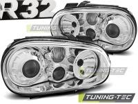 P�edn� sv�tla Volkswagen Golf 4, 1998-2003, R32 Look, chrom P�edn� sv�tla Volkswagen Golf 4, 1998-2003, R32 Look, chrom