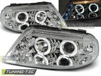 P�edn� sv�tla Volkswagen Passat 3BG, 2001-2004, Angel Eyes, chrom 2 P�edn� sv�tla Volkswagen Passat 3BG, 2001-2004, Angel Eyes, chrom 2