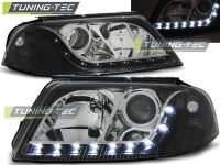 P�edn� sv�tla Volkswagen Passat 3BG, 2001-2004, LED Daylight, �ern� black 2 P�edn� sv�tla Volkswagen Passat 3BG, 2001-2004, LED Daylight, �ern� black 2