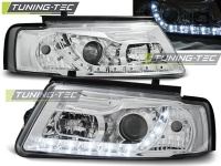 P�edn� sv�tla Volkswagen Passat B5 3B, 1996-2000, LED Daylight, chrom 2 P�edn� sv�tla Volkswagen Passat B5 3B, 1996-2000, LED Daylight, chrom 2