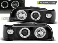 P�edn� sv�tla Volvo 850, 1992-1996, Angel Eyes, �ern� black P�edn� sv�tla Volvo 850, 1992-1996, Angel Eyes, �ern� black