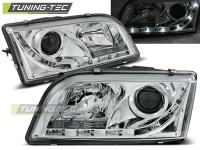 P�edn� sv�tla Volvo S40, V40, 1996-2003, LED Daylight, chrom 2 P�edn� sv�tla Volvo S40, V40, 1996-2003, LED Daylight, chrom 2