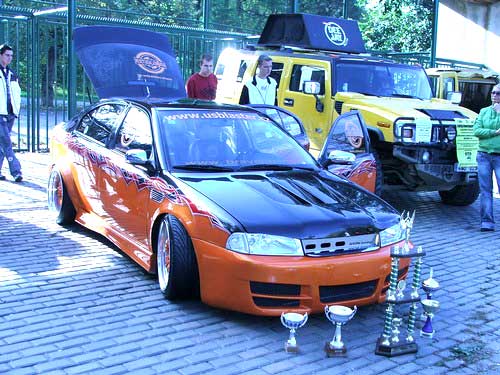 Tuningsraz p�i Autoshow