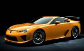 Lexus LFA s bal��kem N�rburgring