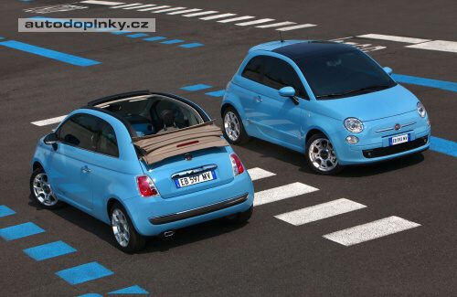 Fiat 500 se do�kal dvouv�lce