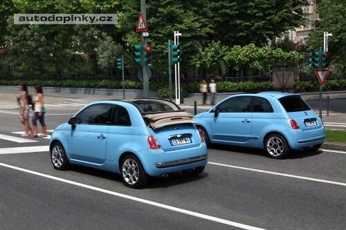 Fiat 500 se do�kal dvouv�lce