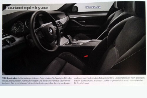 BMW 5 s bal��kem M Sport