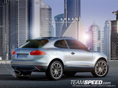 Porsche Cajun se bl��