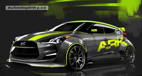 Hyundai Veloster pro SEMA Las Vegas