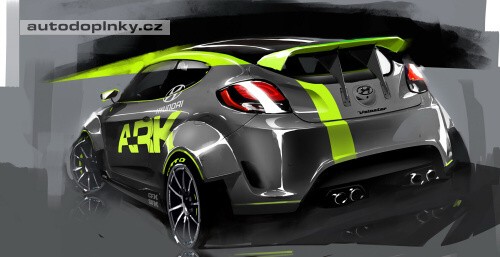 Hyundai Veloster pro SEMA Las Vegas