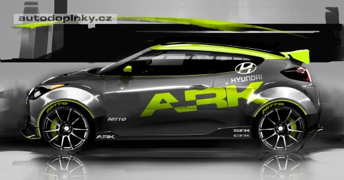 Hyundai Veloster pro SEMA Las Vegas