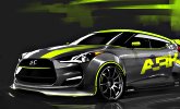 Hyundai Veloster pro SEMA Las Vegas