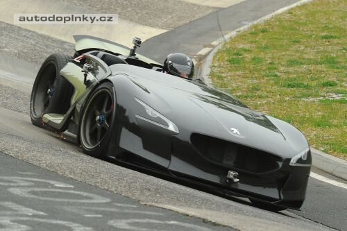 Peugeot EX-1 drt� N�rburgring