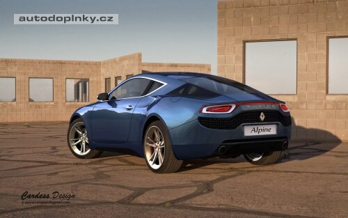Renault Alpine s otazn�kem