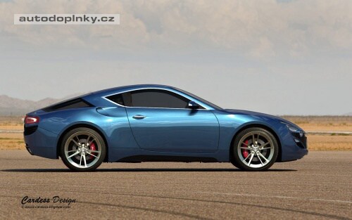 Renault Alpine s otazn�kem