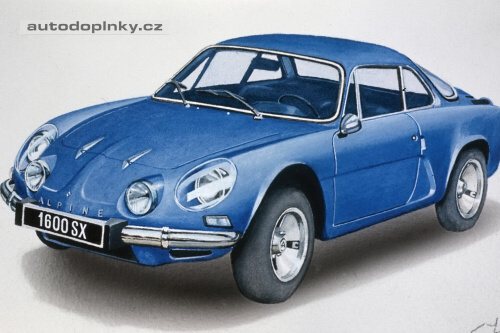 Renault Alpine s otazn�kem