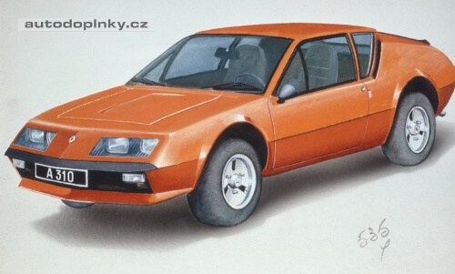 Renault Alpine s otazn�kem