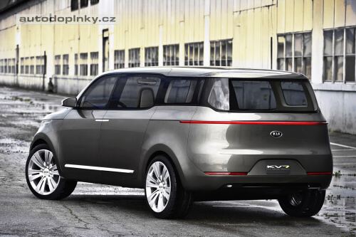 Kia KV7 s dve�mi Gullwing