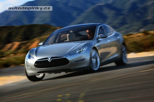 Tesla Model S se testuje
