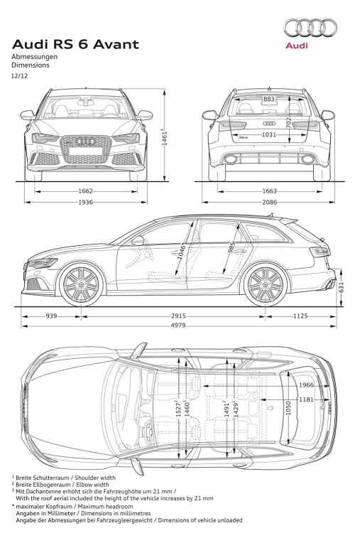Audi RS6 Avant � 552 kon�