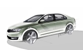 �koda Rapid � skicy a detaily