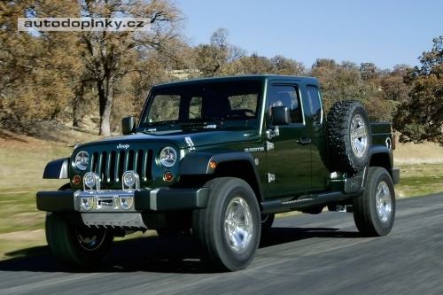 Jeep Wranger pickup bude