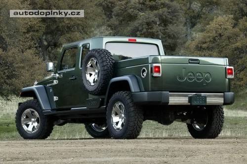 Jeep Wranger pickup bude