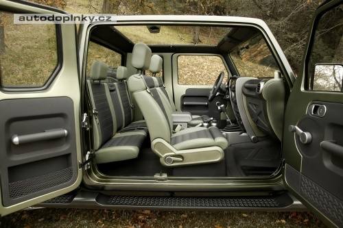 Jeep Wranger pickup bude