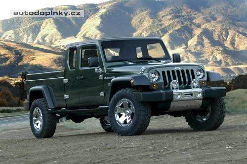Jeep Wranger pickup bude