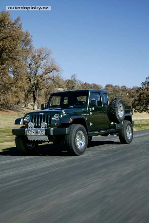 Jeep Wranger pickup bude