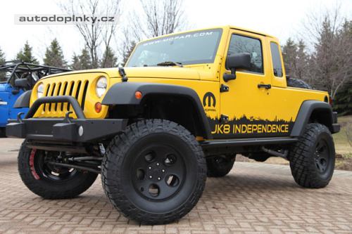 Jeep Wranger pickup bude