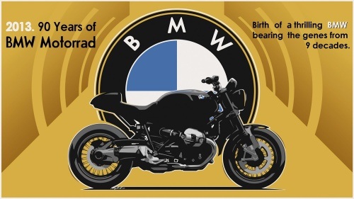 BMW slav� 90 let motocykl�