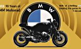 BMW slav� 90 let motocykl�
