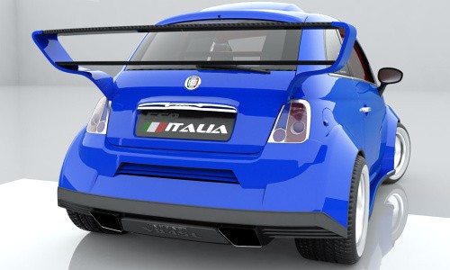 Fiat 550 Italia s motorem z Ferrari
