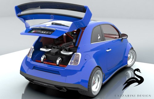 Fiat 550 Italia s motorem z Ferrari