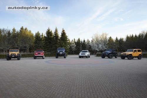 Jeep chyst� �est velikono�n�ch model�